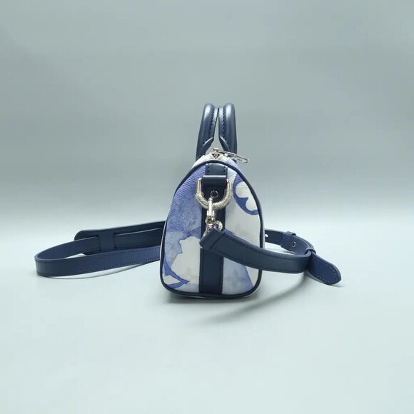 Authentic Louis Vuitton Bella Monogram Watercolor Canvas Satchel 2210-121424 - Picture 4 of 12